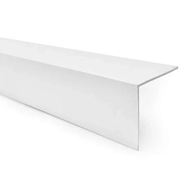 Afbeelding van Quest Pvc hoekprofiel, kunststof, zelfklevend, randbescherming, hoeklijst, 20 x mm, 150 cm, wit