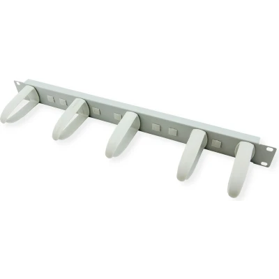 Afbeelding van VALUE 19&quot; Frontpaneel 1HE met 5 kabelogen, grijs