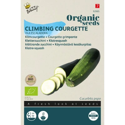 Afbeelding van Klimcourgette &#039;Ola Escaladora&#039; Buzzy Organic (BIO)