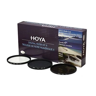 Afbeelding van Hoya 52 mm digitale filterkit HMC UV(C), Circular Polarising &amp; NDx8 met filterzakje