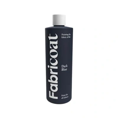 Afbeelding van Fabricoat Textielverf Herstel of verander de kleur van elke stof, verf direct op transformeer alles banken, lampenkappen, auto interieurs (250 ml, donkerblauw)