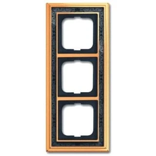 Afbeelding van Abb busch jaeger afdekraam 3 voudig dynasty messing decor antra 2cka001754a4650