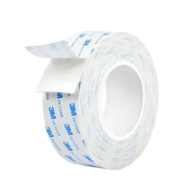 Afbeelding van Dpm tapes 3M 1600T Dubbelzijdig plakband voor binnen en buiten, waterdicht, montageband objecten, PE schuim, objectbevestiging, foto&#039;s, duurzame toepassingen (19 mm x 3 m)