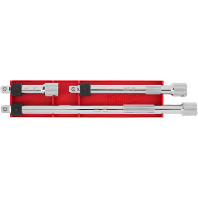 Afbeelding van Milwaukee Verlengset 3/8&quot; aandrijving Vergrendelbaar 3 delig 4932480644