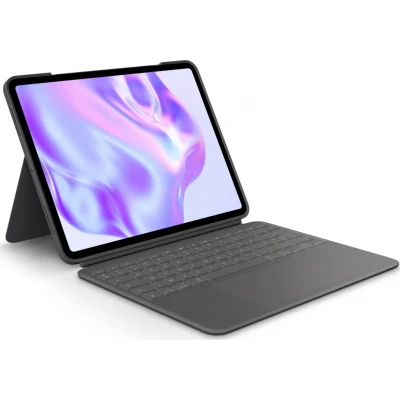 Afbeelding van Logitech Combo Touch Tablettoetsenbord Geschikt voor iPad Pro 13 inch (M4) Azerty Grafiet