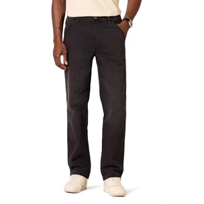 Afbeelding van Amazon Essentials Heren Relaxed Fit Workwear Jean, gewassen zwart, 35W x 34L