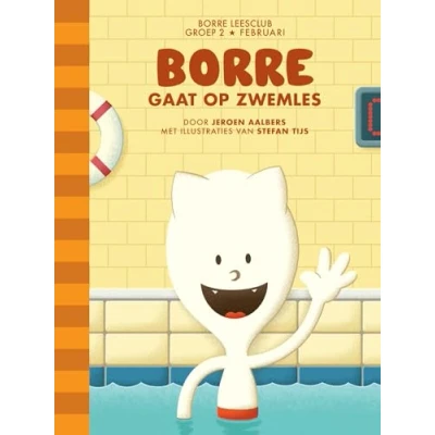 Afbeelding van Borre gaat op zwemles (Hardback)