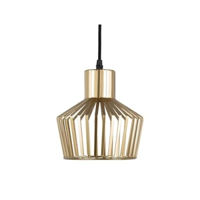 Afbeelding van Leitmotiv Hanglamp Lignes Cap Goud geschilderd