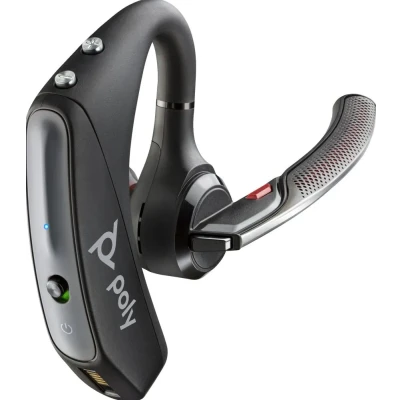Afbeelding van HP Voyager 5200 Headset Draadloos oorhaak Kantoor/callcenter USB Type A Bluetooth Zwart