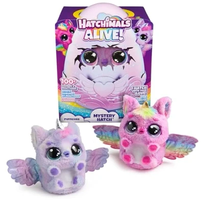Afbeelding van Hatchimals Alive Secret Hatch Pufficorn