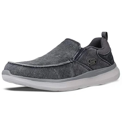 Afbeelding van Skechers Delson 2.0 Larwin heren instappers blauw Maat: 45