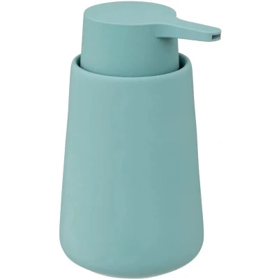 Afbeelding van 5Five Zeeppompje Cocoon kunststeen ijsblauw 15 cm 300 ml