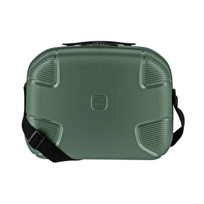 Afbeelding van IMPACKT IP1 handbagage cosmeticakoffer van gerecycled materiaal; duurzame beautycase met opsteekfunctie; 40 cm, 1,5 kg, 22 liter, Deep Sea Green, Handgepäck, Casual