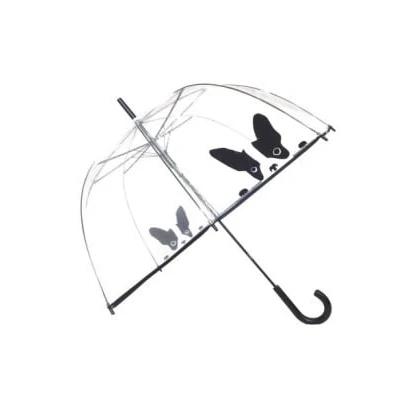 Afbeelding van SMATI paraplu Auto Open Clear Dome Doorzichtige Transparante Birdcage Cat Stick voor Vrouwen en Kinderen, Chen, Eén maat,