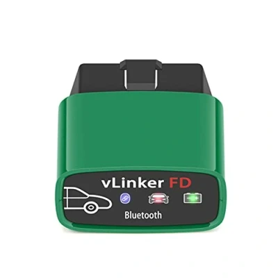 Afbeelding van Vgate OBDII Bluetooth, vLinker FD OBD Scanner OBD2 Diagnostisch hulpprogramma Check Engine Light voor Android &amp; Windows (Bluetooth 3.0)