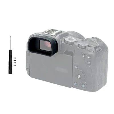 Afbeelding van Uitgebreide Eyecup Van Het Stijl Zachte Silicone voor Canon EOS RP &amp; R8 Volledige Frame Mirrorless Camera