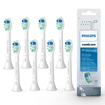 Afbeelding van Philips Sonicare C2 Plaque Defence HX9028/10 Opzetborstels 8 stuks