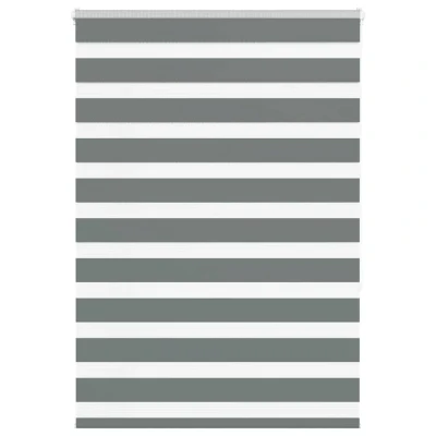 Afbeelding van Zebra rolgordijn 95x150 cm stofbreedte 90,9 donkergrijs