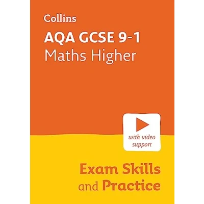 Afbeelding van Collins GCSE MATHS 9 1 ― AQA HIGHER EXAM SKILLS WORKBOOK: Interleaved command word practice