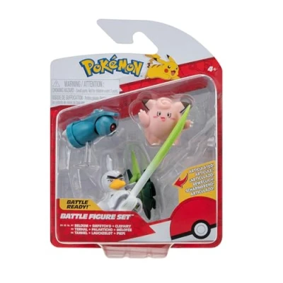 Afbeelding van Pokemon Battle Figure Pack Beldum, Sirfetch&#039;d &amp; Clefairy