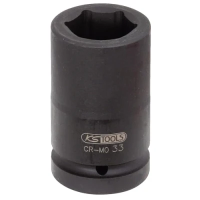 Afbeelding van KS Tools 515.1832 1&quot; Dopsleutel, zeskant, kracht lang, 32mm