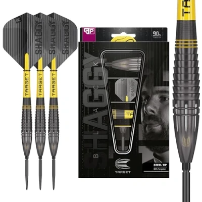 Afbeelding van Target Scott Williams Black Swiss Point 90% Dartpijlen 23 Gram
