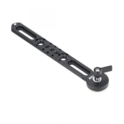 Afbeelding van Nitze 7 &quot;/178mm Extension Arm Plaat NAVO Rail naar Rozet Mount voor ARRI w M6 Schroef Adapter Camera Schouder Rig