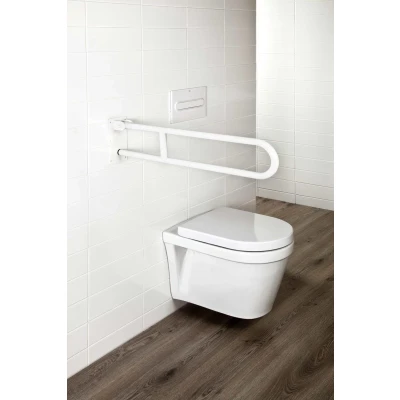 Afbeelding van Veiligheidsgreep Opklapbaar Allibert Usis 70,5x20,2x10 cm Wit