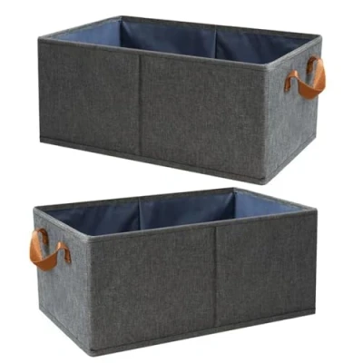 Afbeelding van arrderly 2 stuks opvouwbare lade kleding opbergdozen jeans opslag organizer, voor broeken, jeans, truien, T shirt, bh&#039;s, organizer