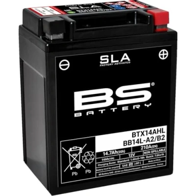 Afbeelding van Bs Battery Bb14l a2 Agm accu Zwart