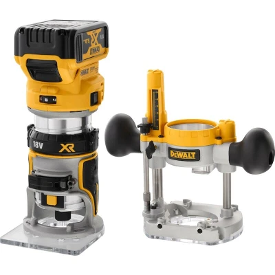 Afbeelding van DeWalt DCW604P2 Accu bovenfrees/kantenfrees 18V 5.0Ah Li Ion Set QW
