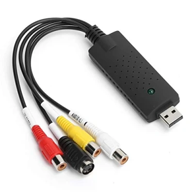 Afbeelding van USB 2.0 Capture Card AV/RCA Composite en S Video Audio Adapter Collection voor Windows XP/Vista / 7/8/10 Linux besturingssysteem