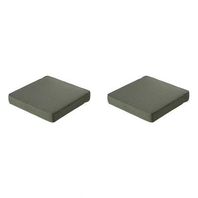 Afbeelding van Madison Lounge Profi Line Zitkussen Manchester green Ca. 73x73 cm Set van 2