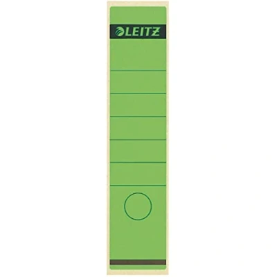 Afbeelding van Rugetiket Leitz breed/lang 62x285mm zelfklevend groen