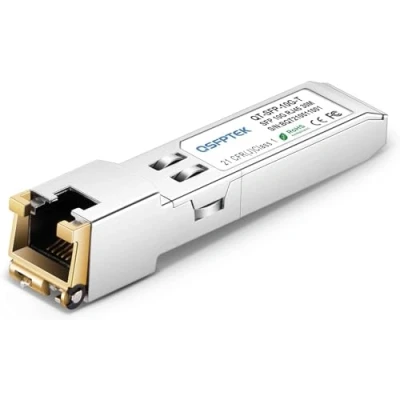 Afbeelding van QSFPTEK 10G T SFP+ RJ45 30m 10Gb Koperen Module 10GBASE Transceiver Mini Gbic voor Cisco SFP S, Ubiquiti UF 10G, Netgear, Mikrotik, D Link, tot