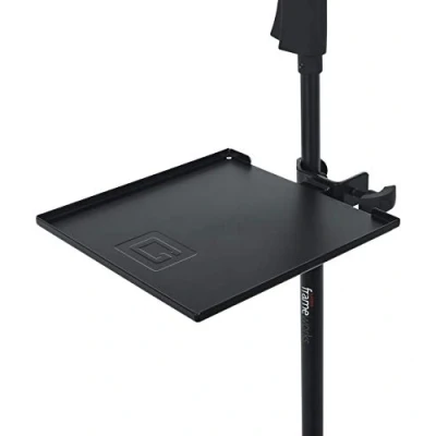 Afbeelding van Gator Frameworks Microfoonstatief Klembaar legbord 9 &quot;x 9&quot; oppervlakte met 10 pond Gewichtscapaciteit, (GFW SHELF0909)