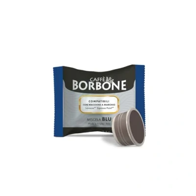 Afbeelding van Caffè Borbone Blauwe Koffiemelange 50 Capsules Compatibele met Lavazza®* Espresso Point®* koffiemachines