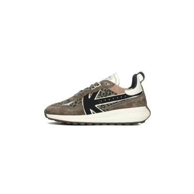 Afbeelding van KAOTIKO Detroit Glam Sneakers Dames Bruin Maat 39