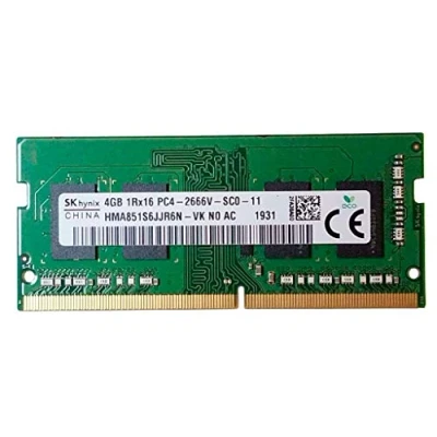 Afbeelding van SK Hynix 4 GB DDR4 2666 MHz SODIMM geheugenmodule voor laptops, alles in één en Desktop Mini&#039;s