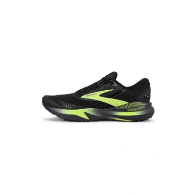 Afbeelding van Brooks Trainingsschoen, Heren, Maat: 44.5, Black ebony new yellow Textiel