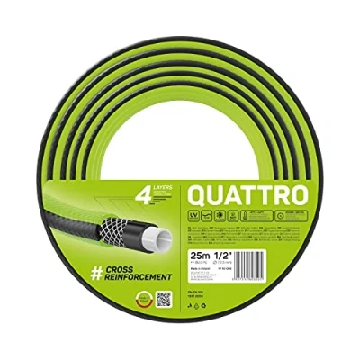 Afbeelding van Cellfast Quattro Tuinslang 1/2 &quot;25m 4 lagen gevlochten kruisen