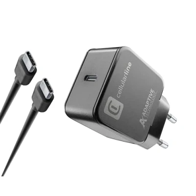 Afbeelding van Cellularline ACHSMKITC2C15WK oplader voor mobiele apparatuur Universeel Zwart AC Binnen