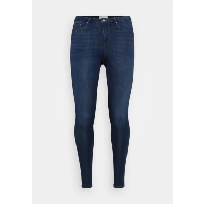 Afbeelding van ONLY CARMAKOMA Carthunder Life P Up Reg Sk DNM Bj367, donkerblauw (dark blue denim), 42W / 32L