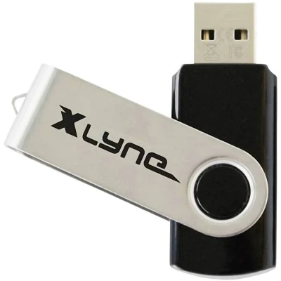Afbeelding van Xlyne Swing USB stick 16 GB Zwart 177562 2.0
