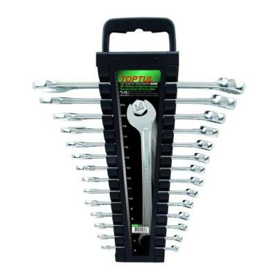 Afbeelding van Schroeven en steeksleutelset TOPTUL 14st(6 24 mm) HiPerformance
