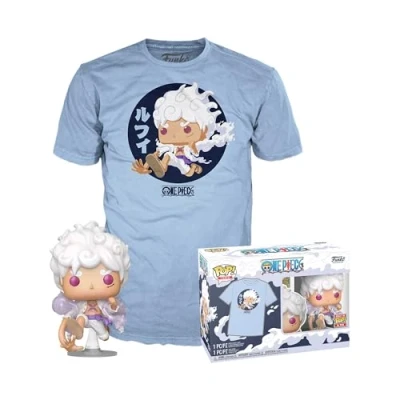 Afbeelding van Funko Pop! &amp; Tee: One Piece Luffy Fifth Gear M CONFIDENTIAL