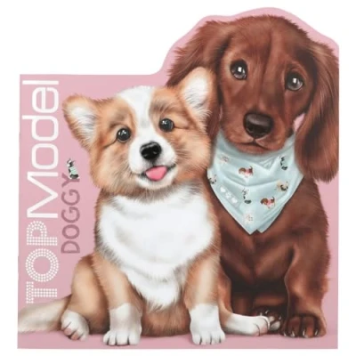 Afbeelding van Depesche TOPModel DOGGY kleurboek KITTY and