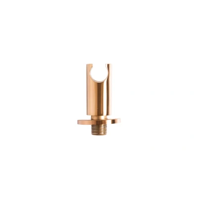 Afbeelding van OUTLET Rubio Inox handdouche ophanghaak met watertoevoer volledig RVS kleur PVD Geborsteld Koper 1208920724 Laatste product
