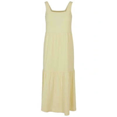 Afbeelding van Urban Classics 7/8 Length Valance Summer Jerseyjurk, Dames, Maat: Medium, Softyellow