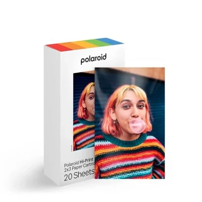 Afbeelding van Polaroid HI·PRINT 2x3 Paper Cartridge 20 Sheets Unisex Fotopapier, Maat: One Size, White